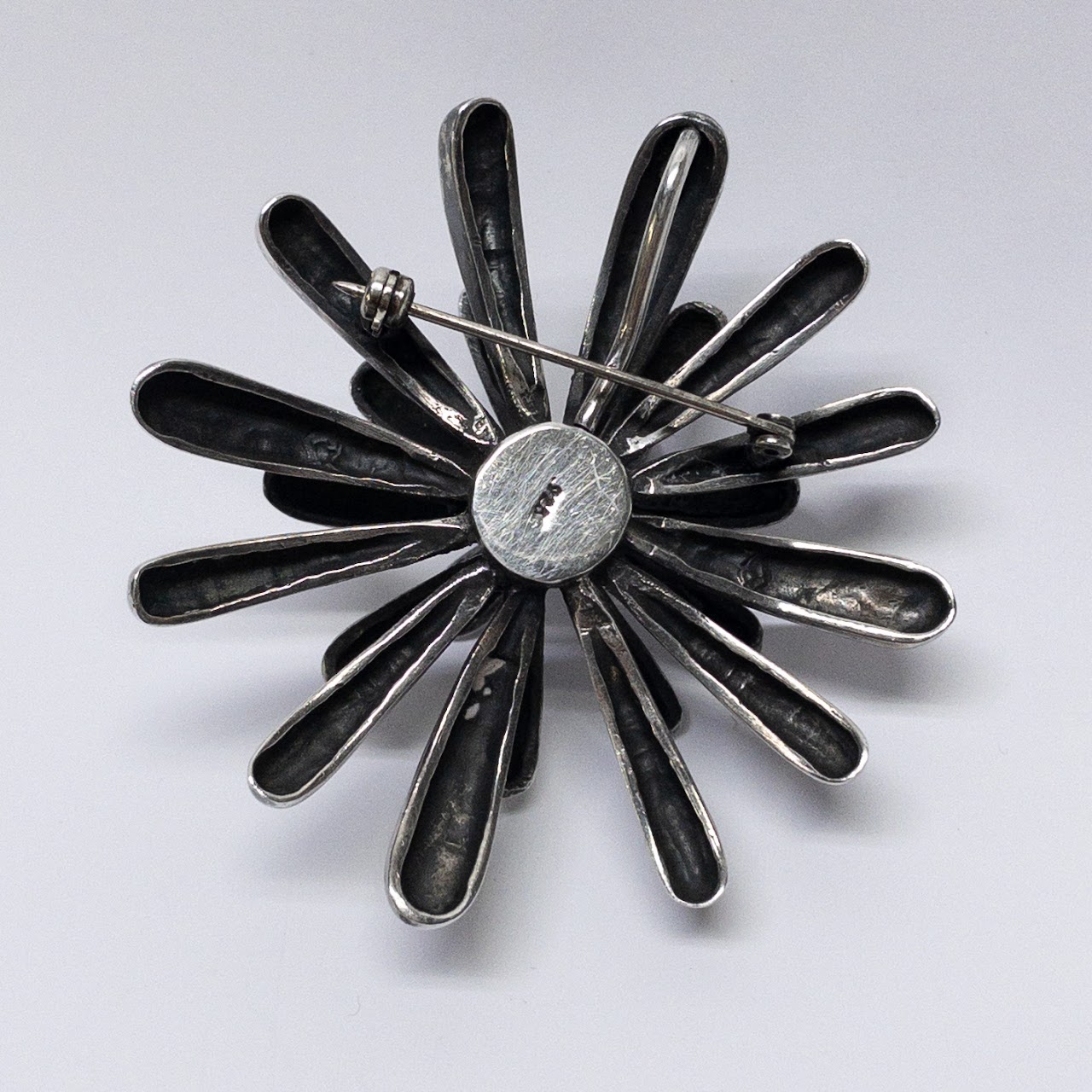 Sterling Silver Convertible Brooch & Earring Set