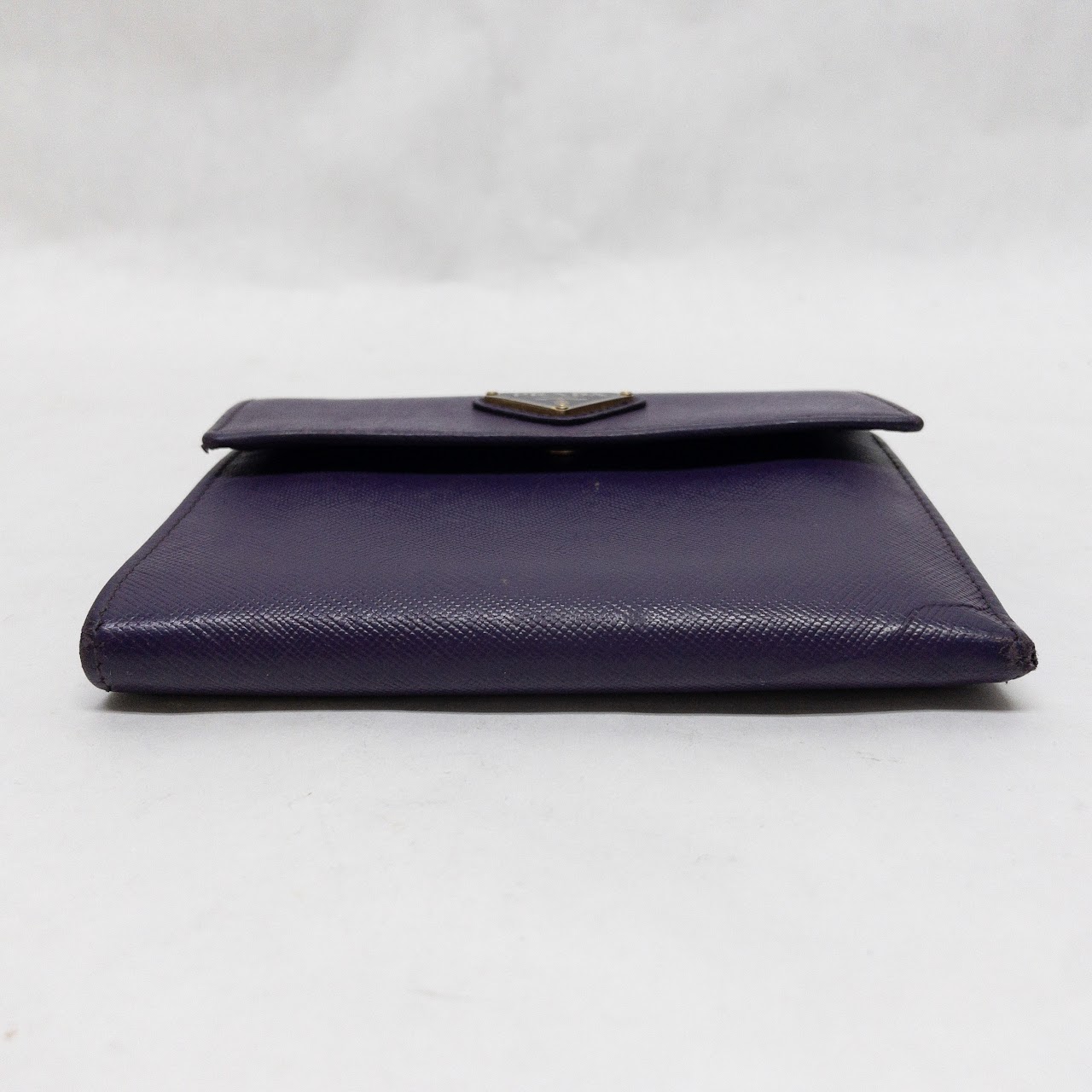 Prada Leather Tri-Fold Wallet