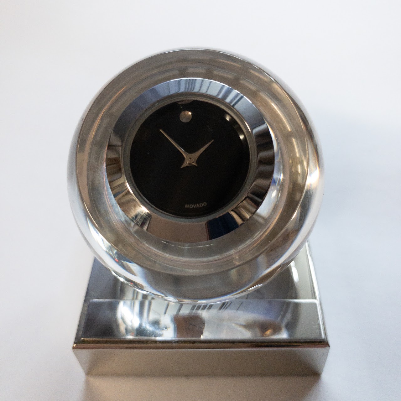 Movado Miniature Orb Desk Clock