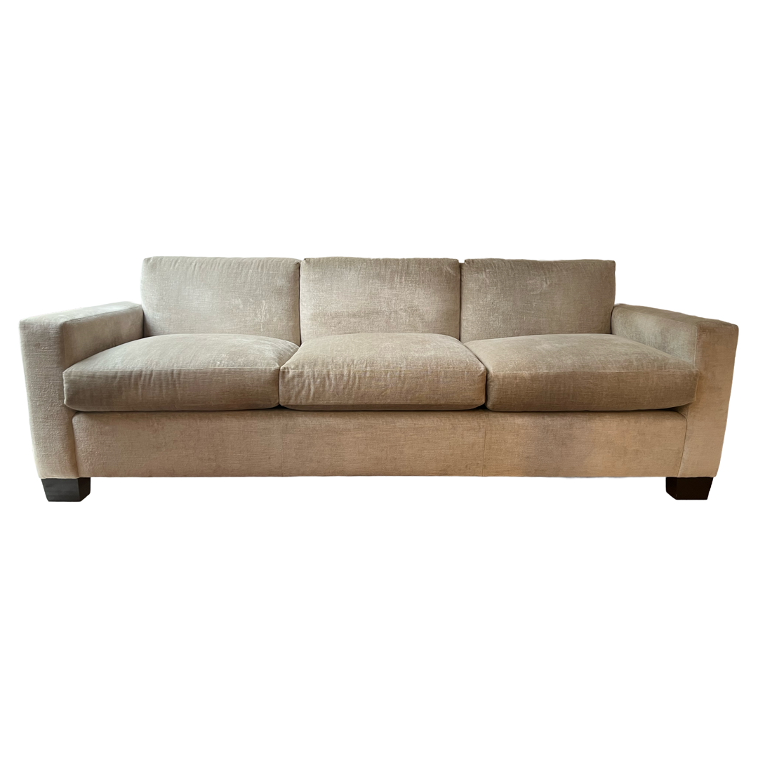 O'Henry House Ltd. Grant Velvet Upholstered Sofa