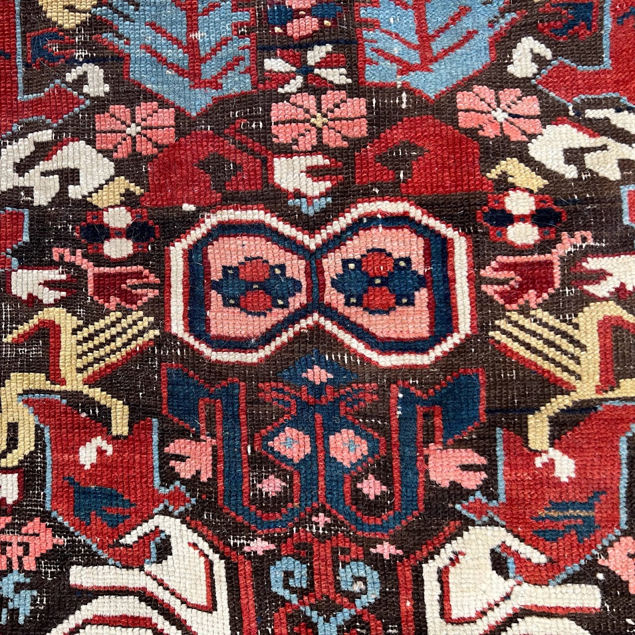 Geometric Wool Area Rug