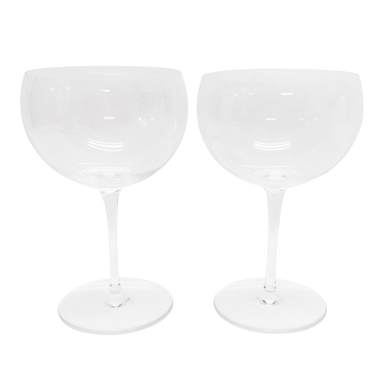 Baccarat Crystal Perfection Red Wine Glass Pair