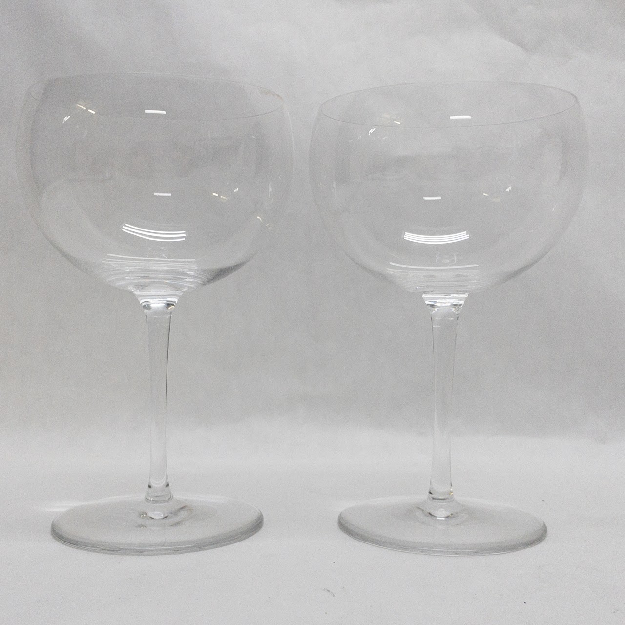 Baccarat Crystal Perfection Red Wine Glass Pair