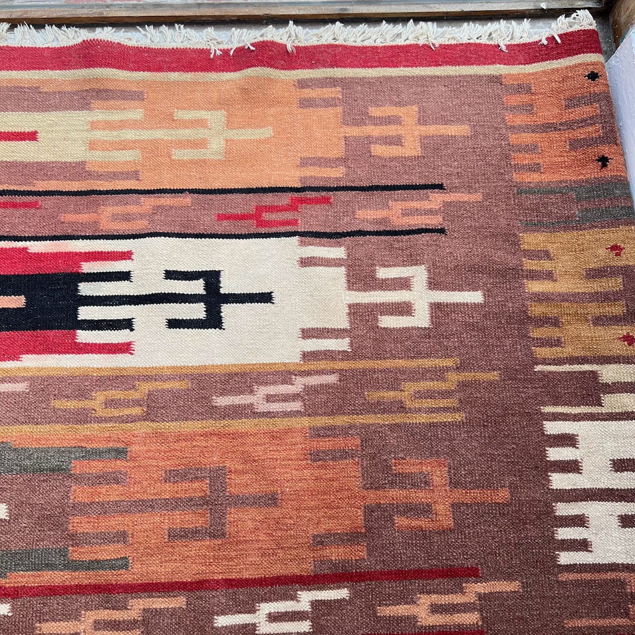 Wool Kilim Area Rug