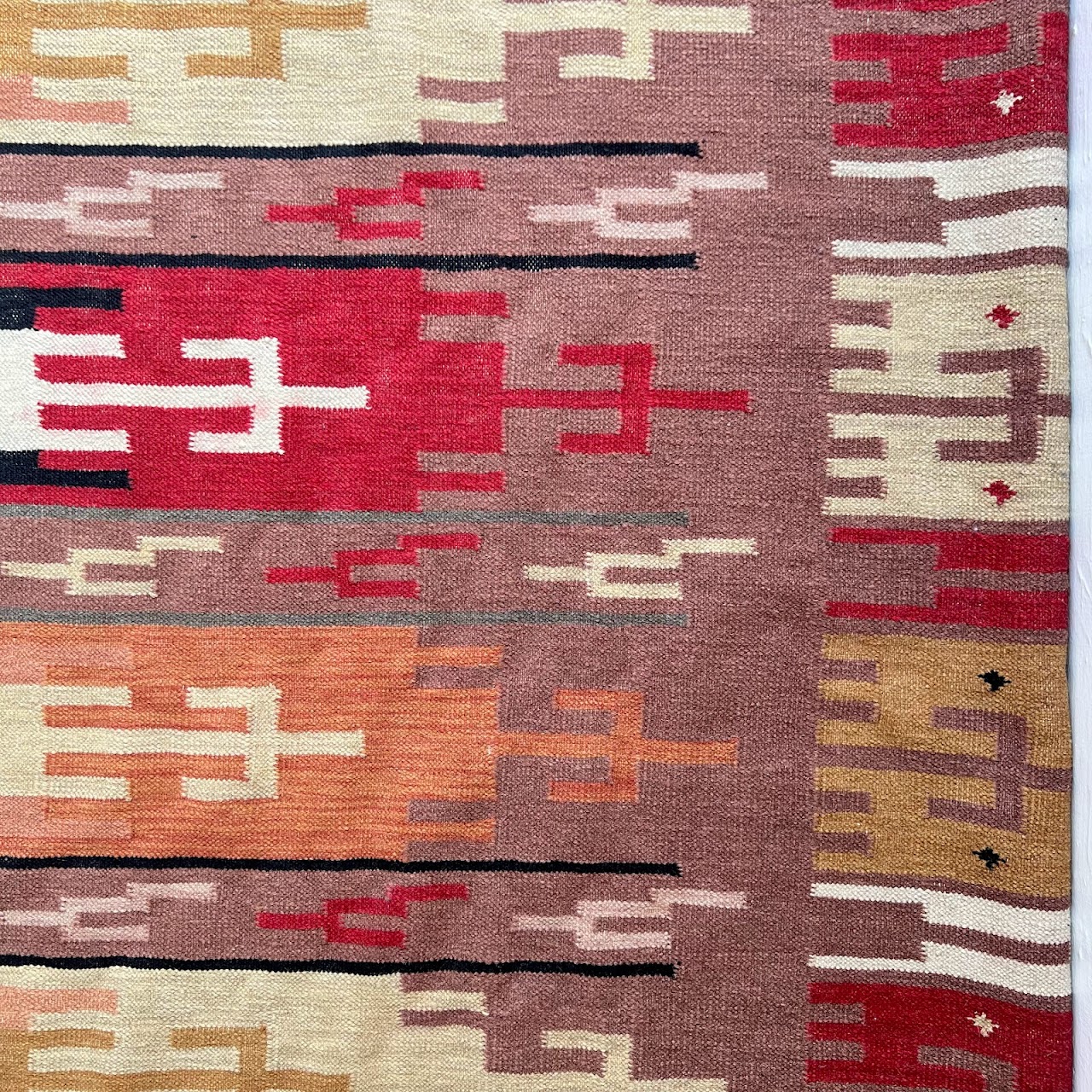 Wool Kilim Area Rug