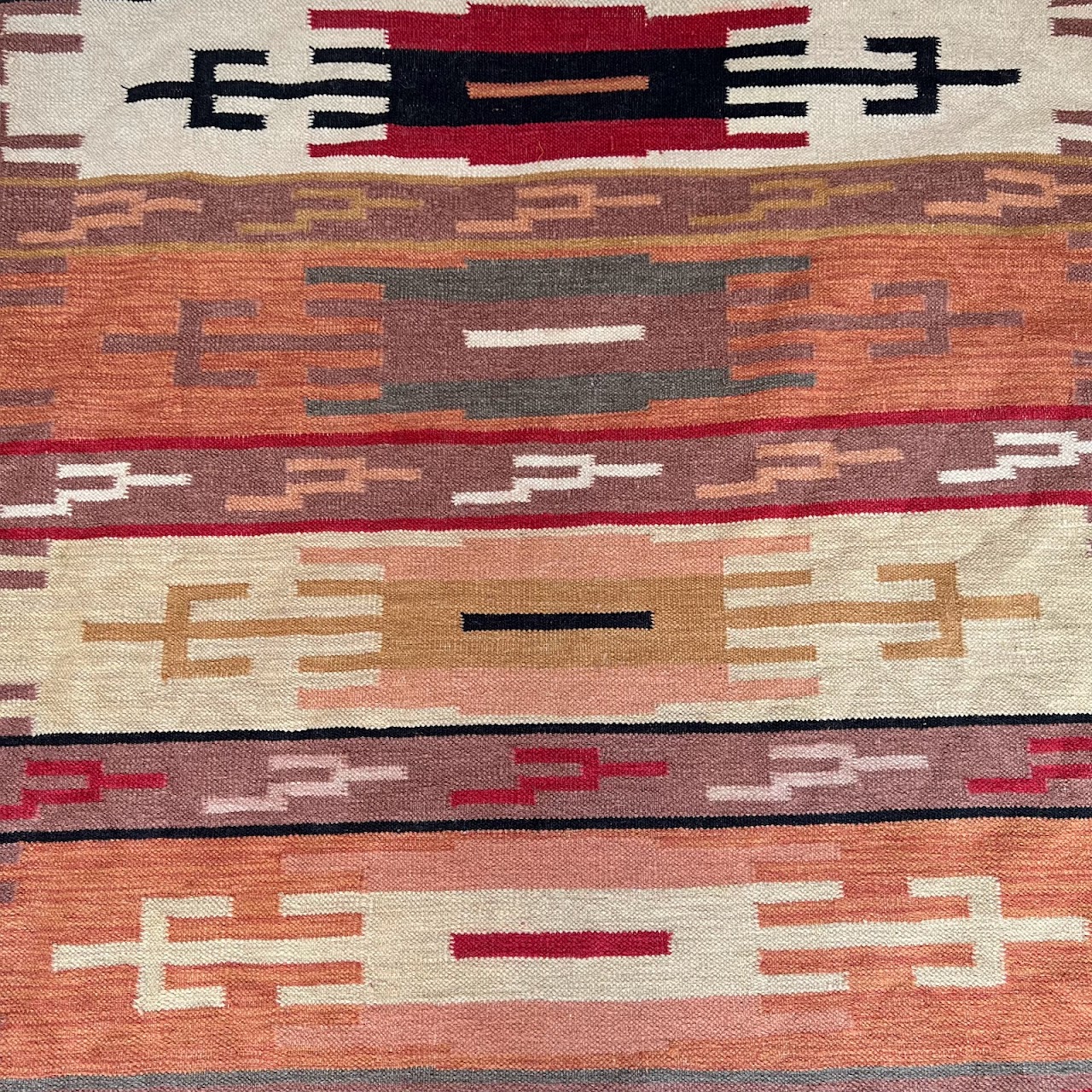 Wool Kilim Area Rug