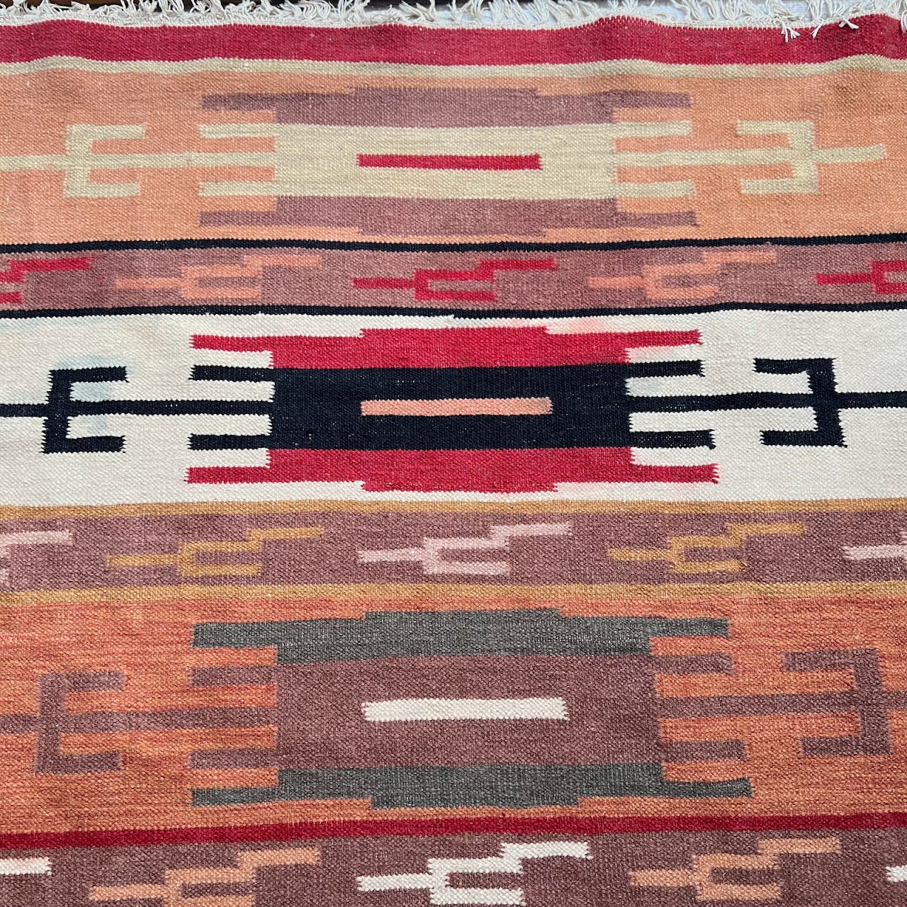 Wool Kilim Area Rug