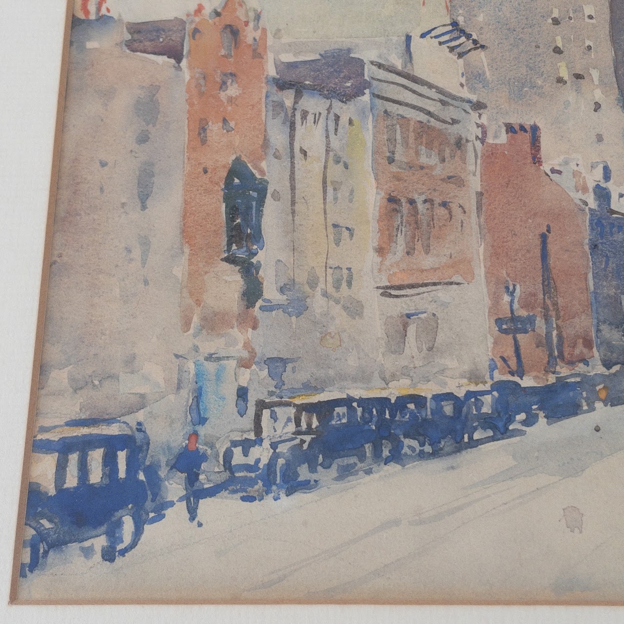 John Dull Signed Watercolor Painting #2