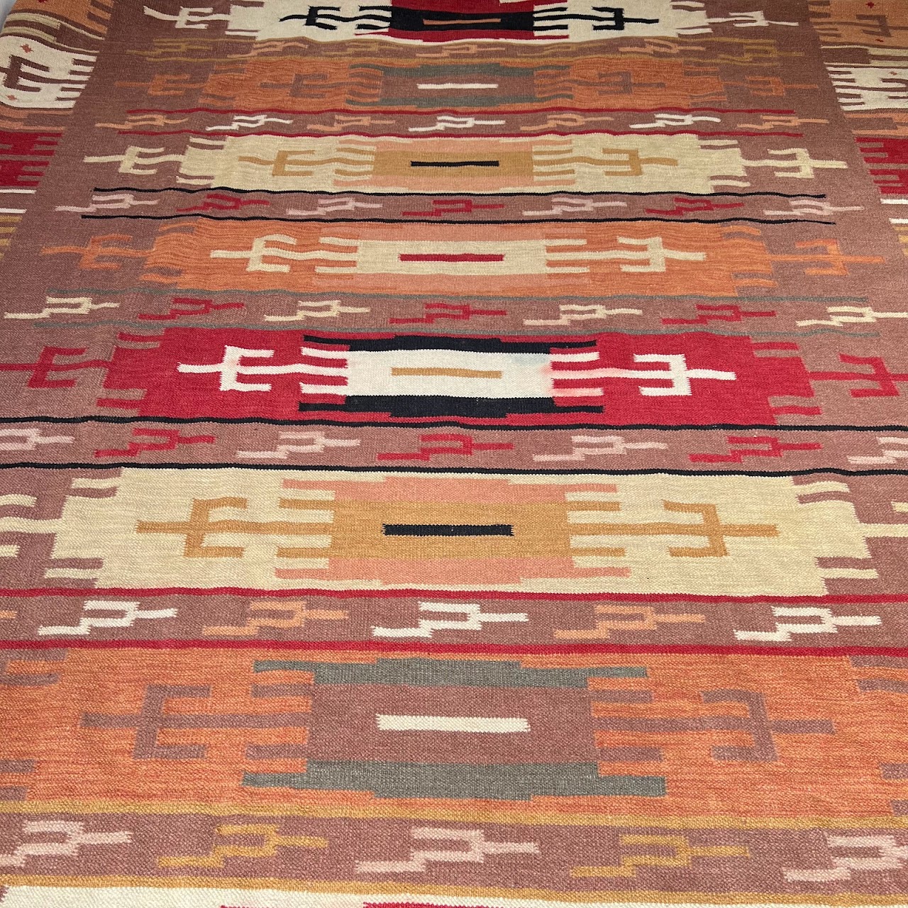 Wool Kilim Area Rug