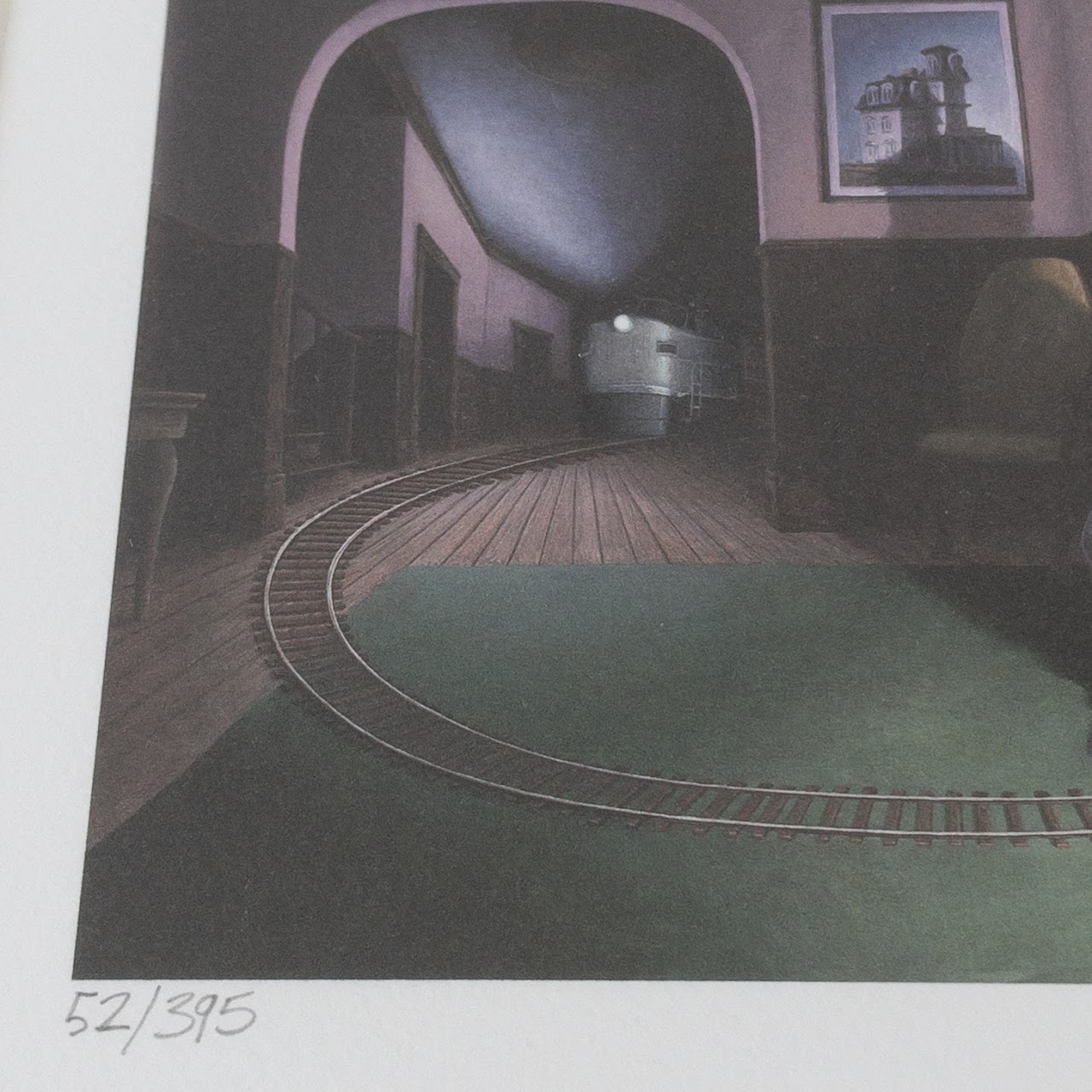 Rob Gonsalves 'House by the Railroad' Signed Giclee Print