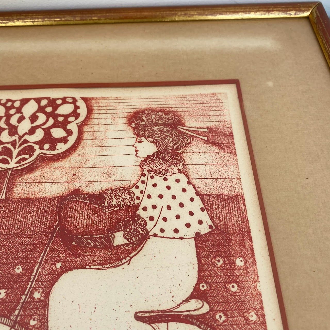 Shirley Eisman 'Dream Rider' Signed Etching