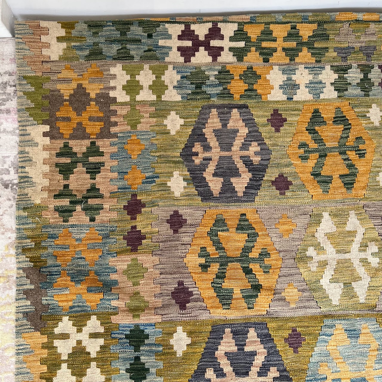 Wool Kilim Area Rug