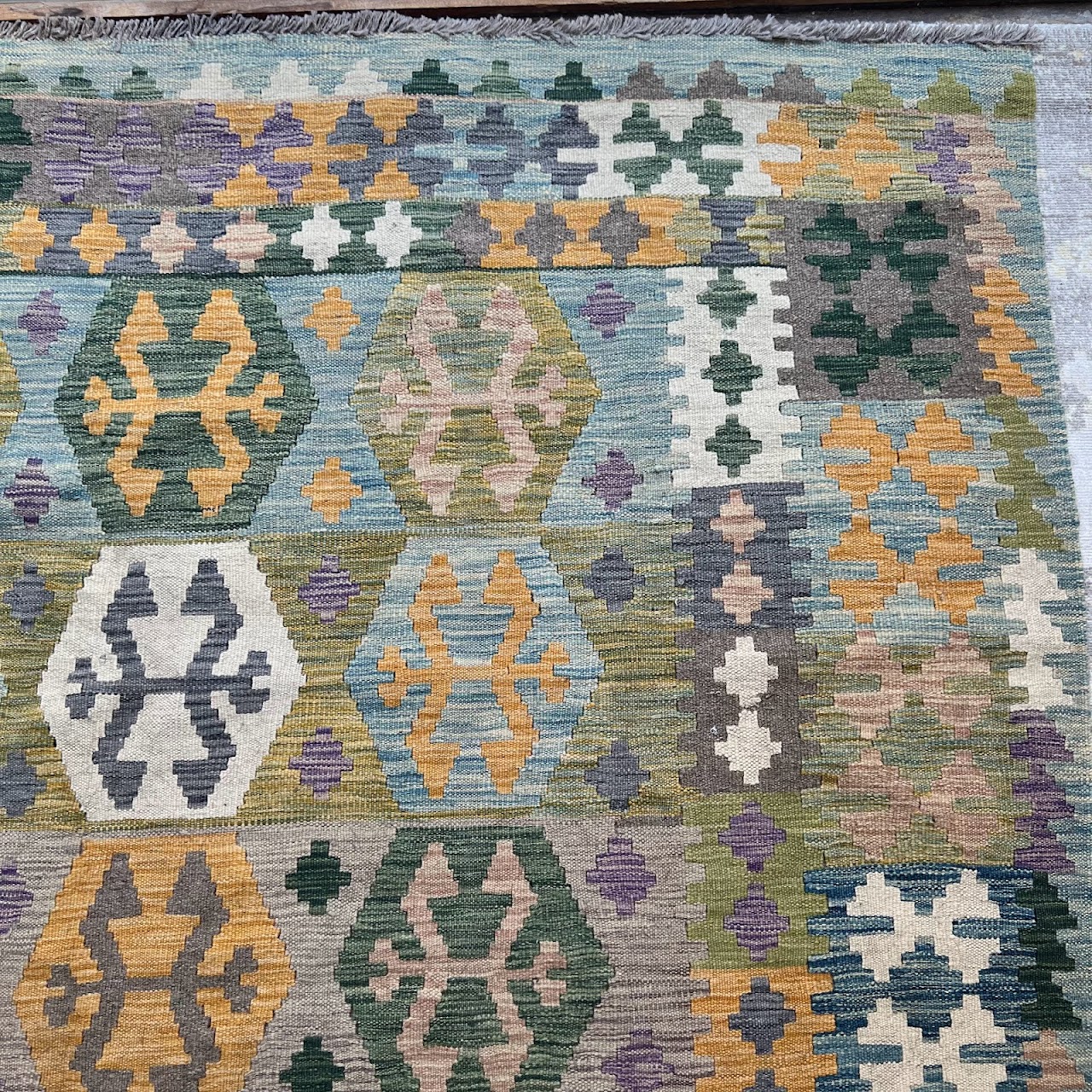 Wool Kilim Area Rug