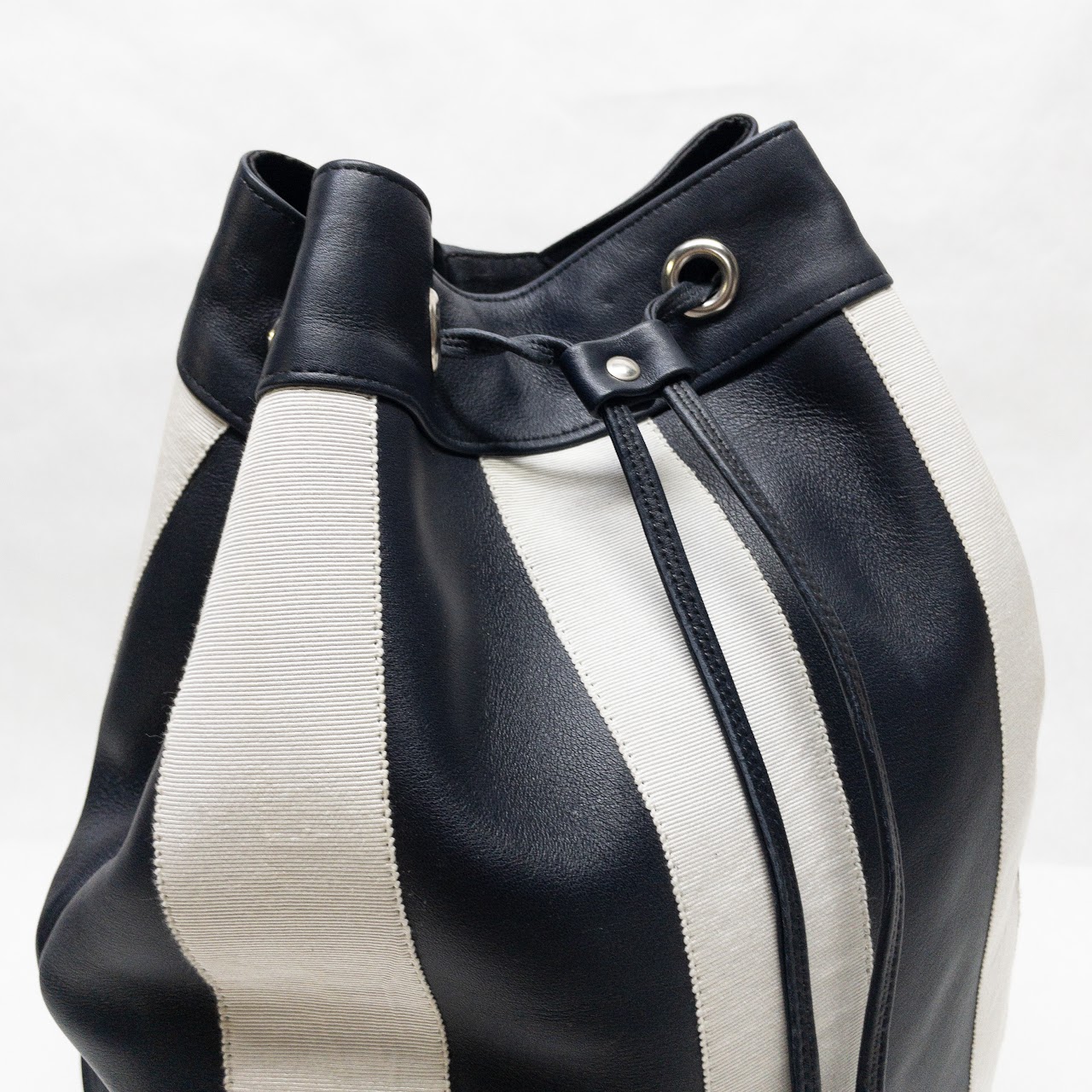 Jean-Louis Scherrer Nautical Stripe Sling Pack