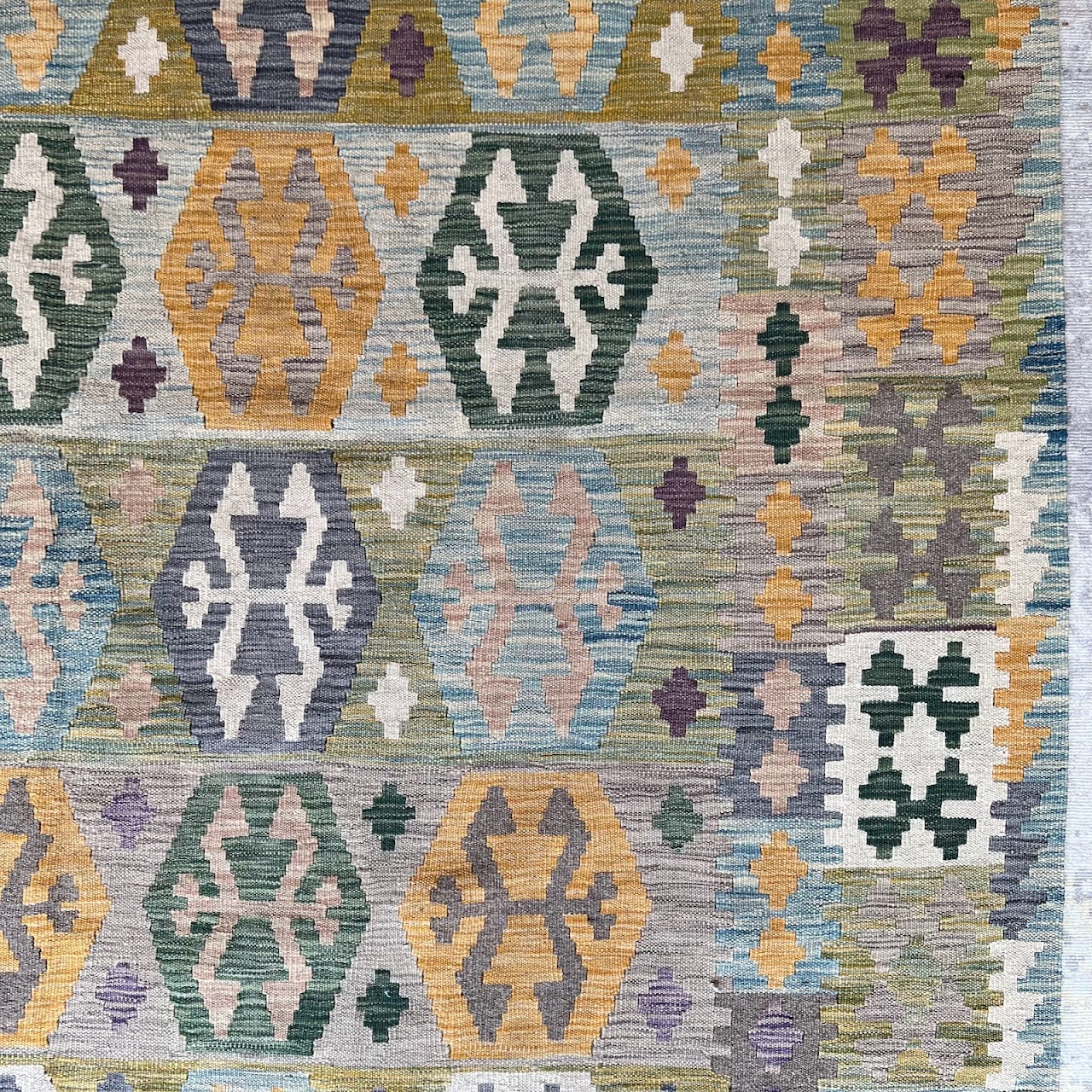 Wool Kilim Area Rug