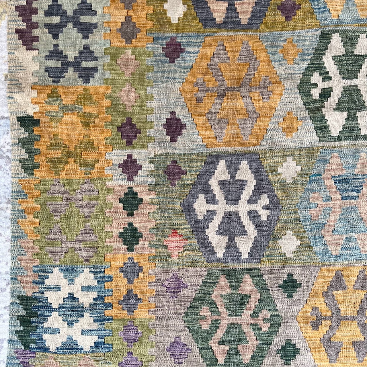 Wool Kilim Area Rug