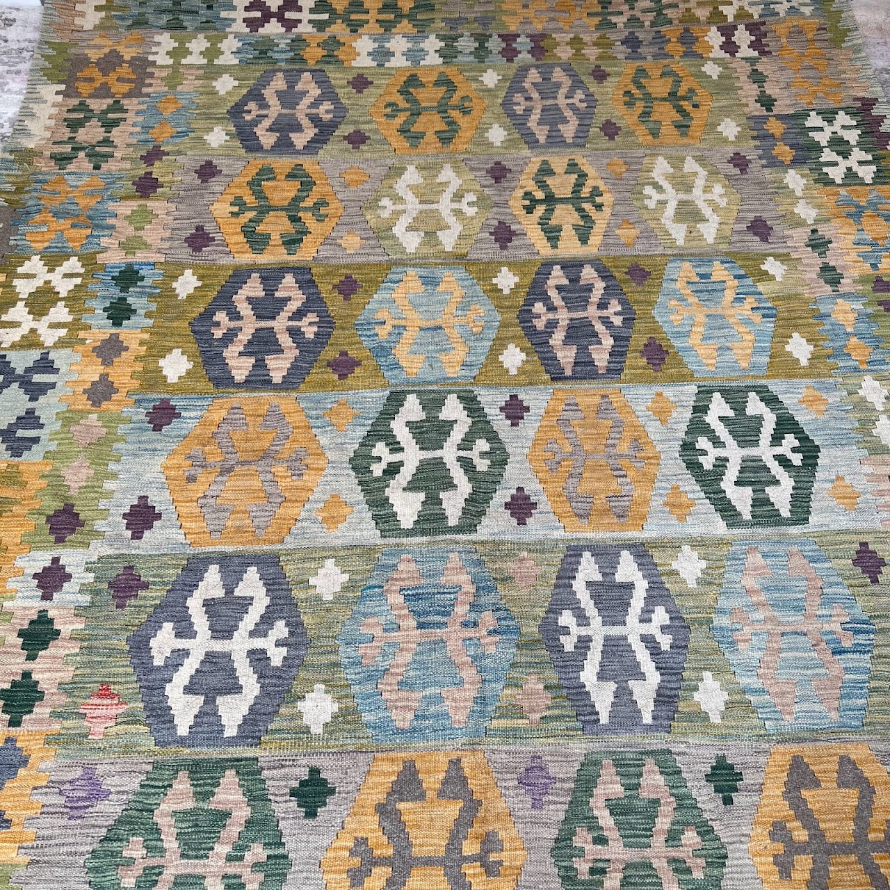 Wool Kilim Area Rug