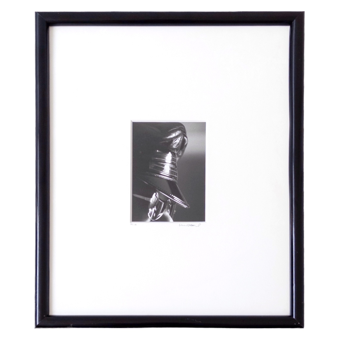 Charles Stoffel 'Cap' from Leather Series Signed Photograph