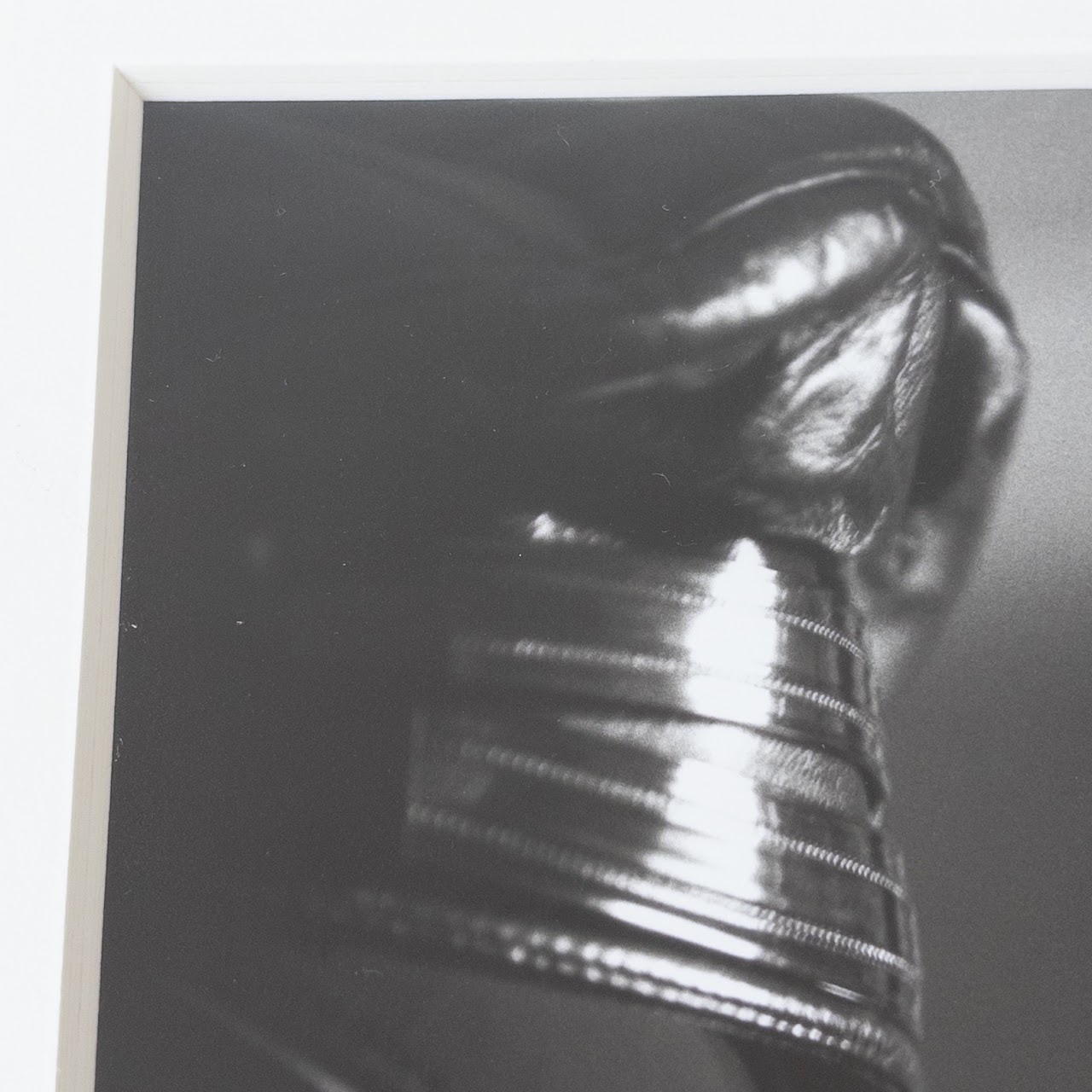 Charles Stoffel 'Cap' from Leather Series Signed Photograph