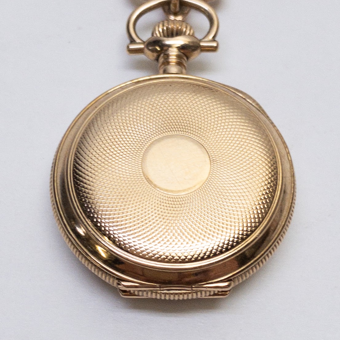 14K Gold Lady Elgin Lapel Watch