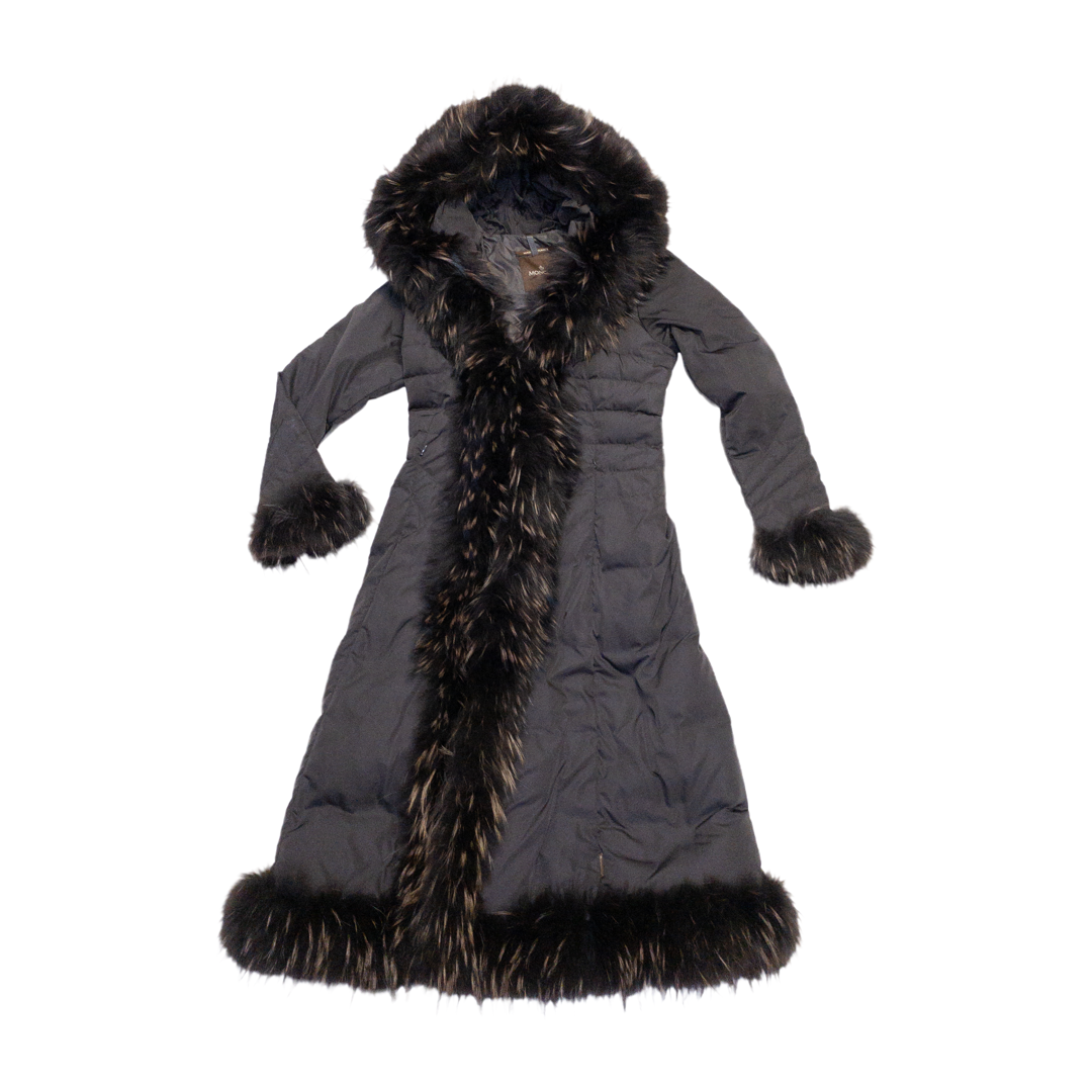 Moncler sales raccoon fur