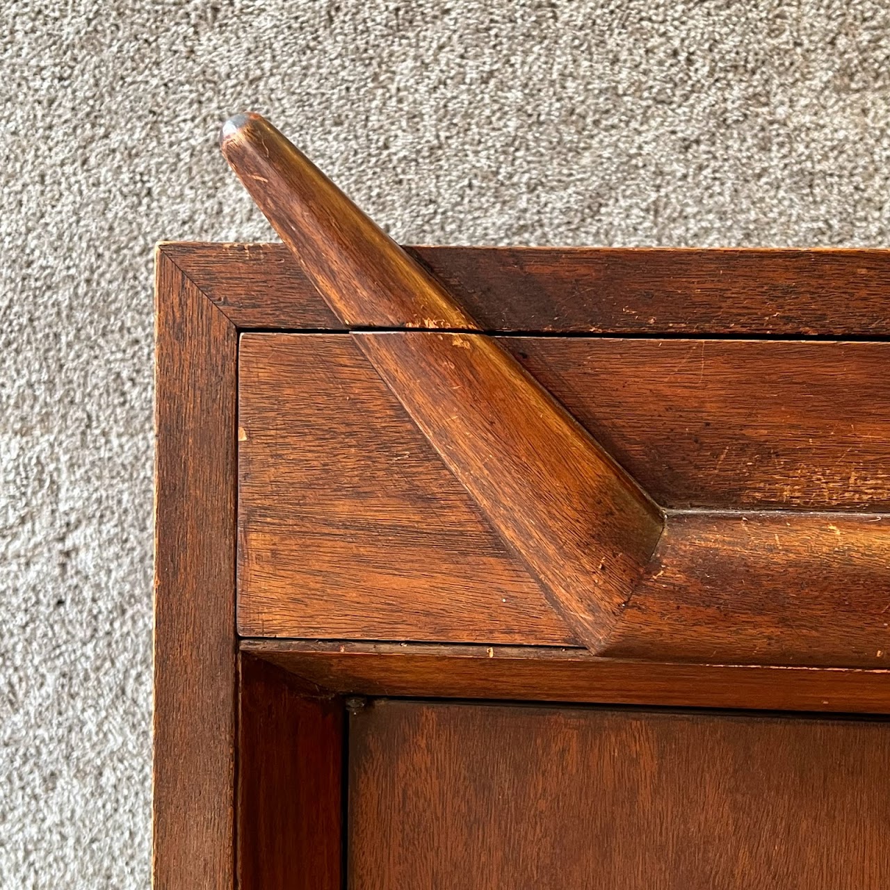 Mid-Century Modernist Chinese Inspired Eight Drawer Dresser