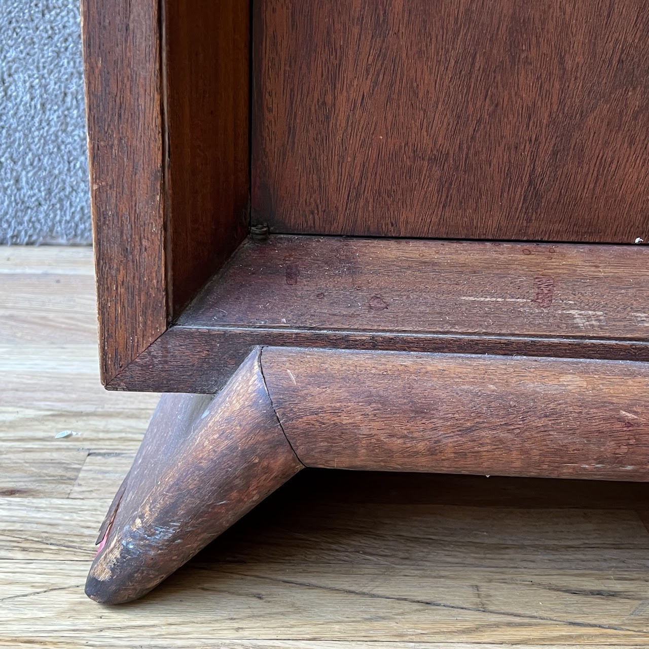 Mid-Century Modernist Chinese Inspired Eight Drawer Dresser