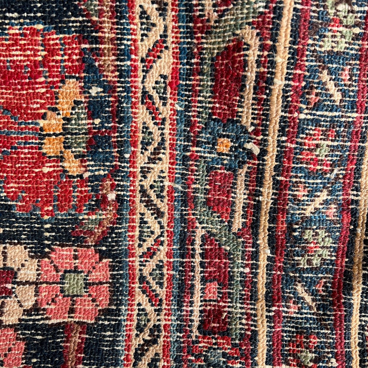 Wool Floral Area Rug