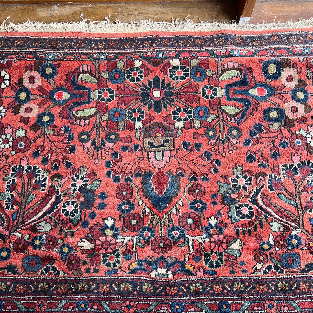 Wool Floral Area Rug