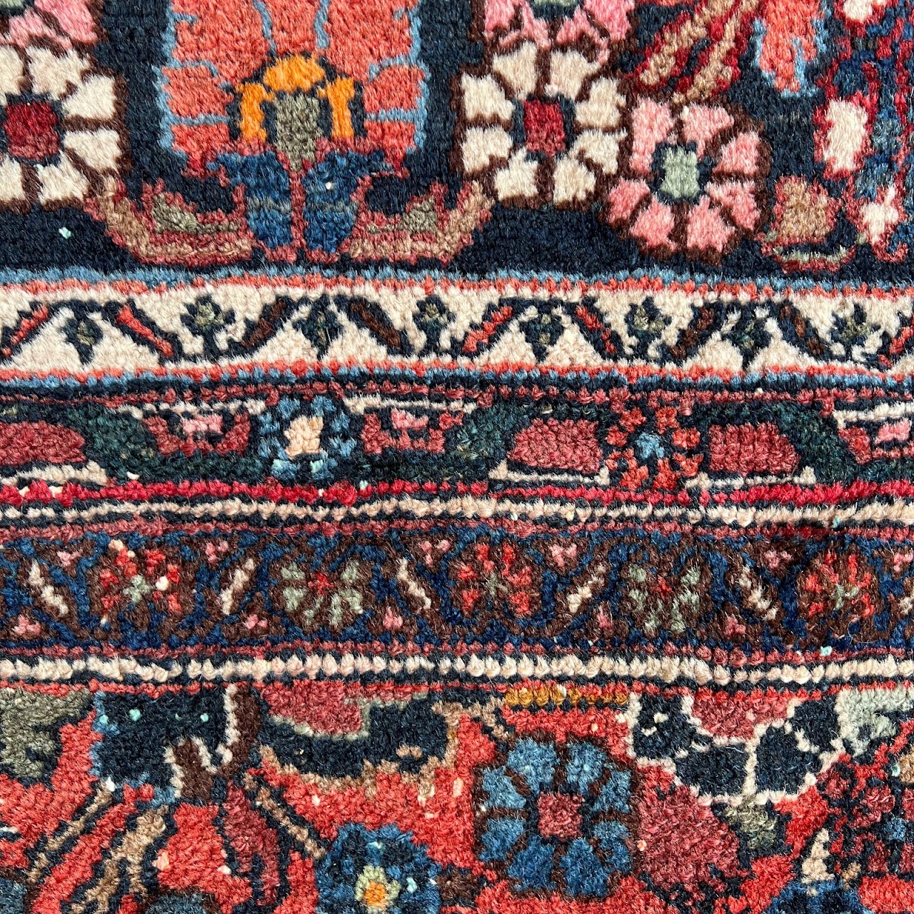 Wool Floral Area Rug