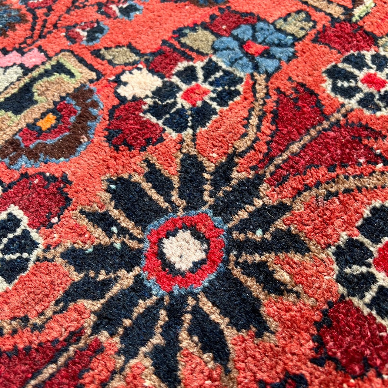 Wool Floral Area Rug