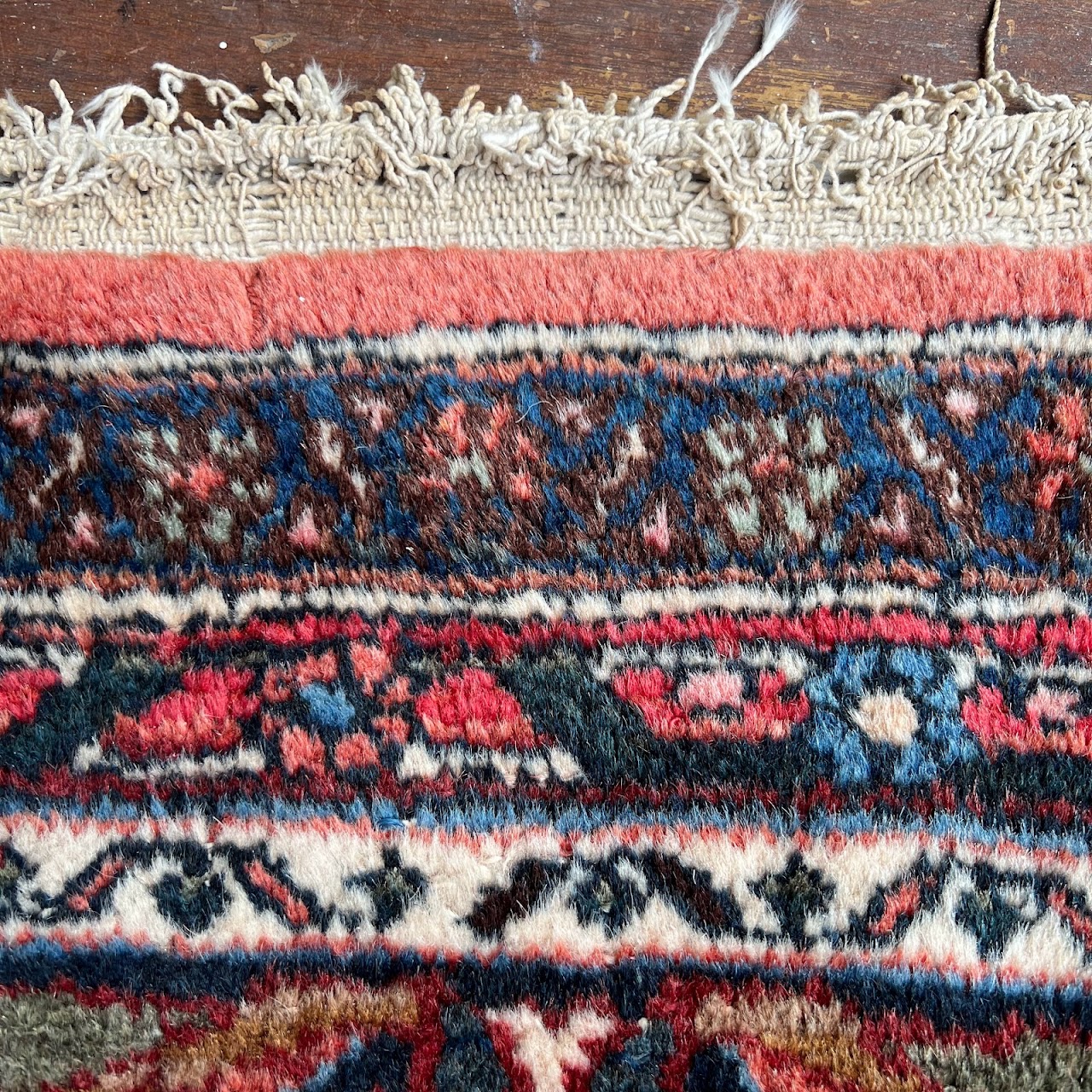 Wool Floral Area Rug