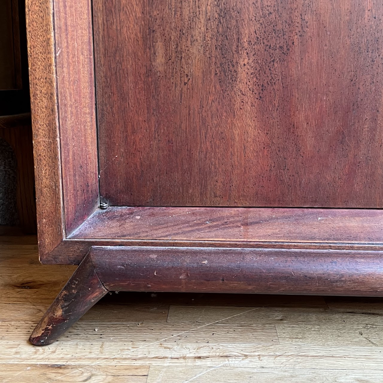 Mid-Century Modernist Chinese Inspired Six Drawer Dresser