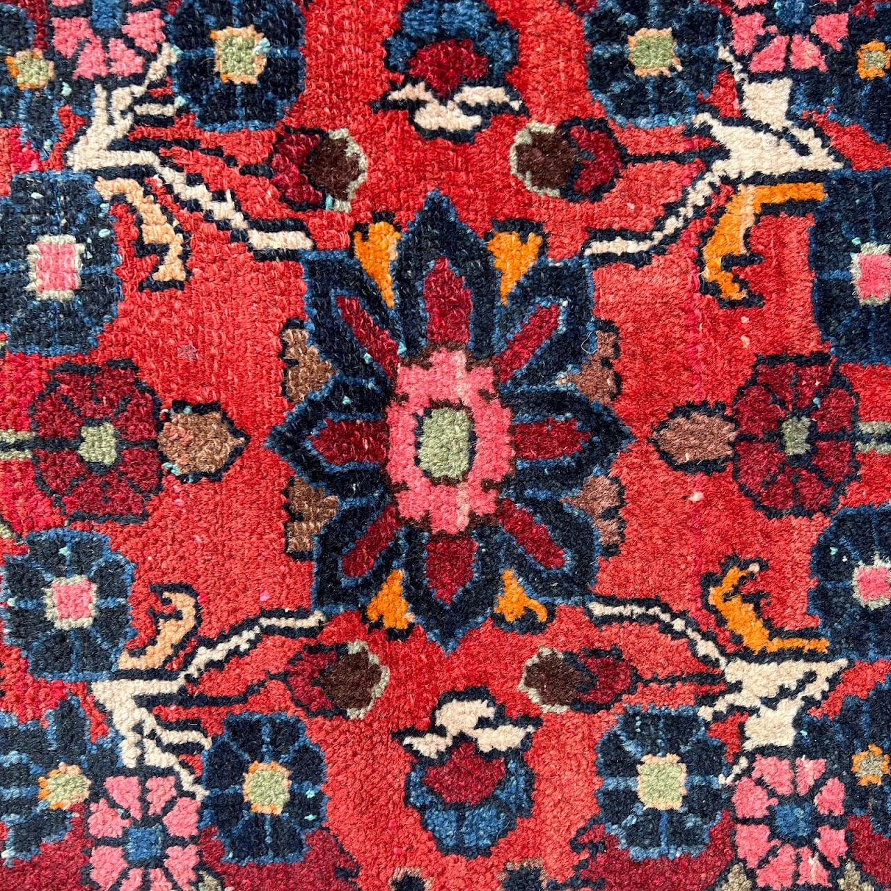 Wool Floral Area Rug