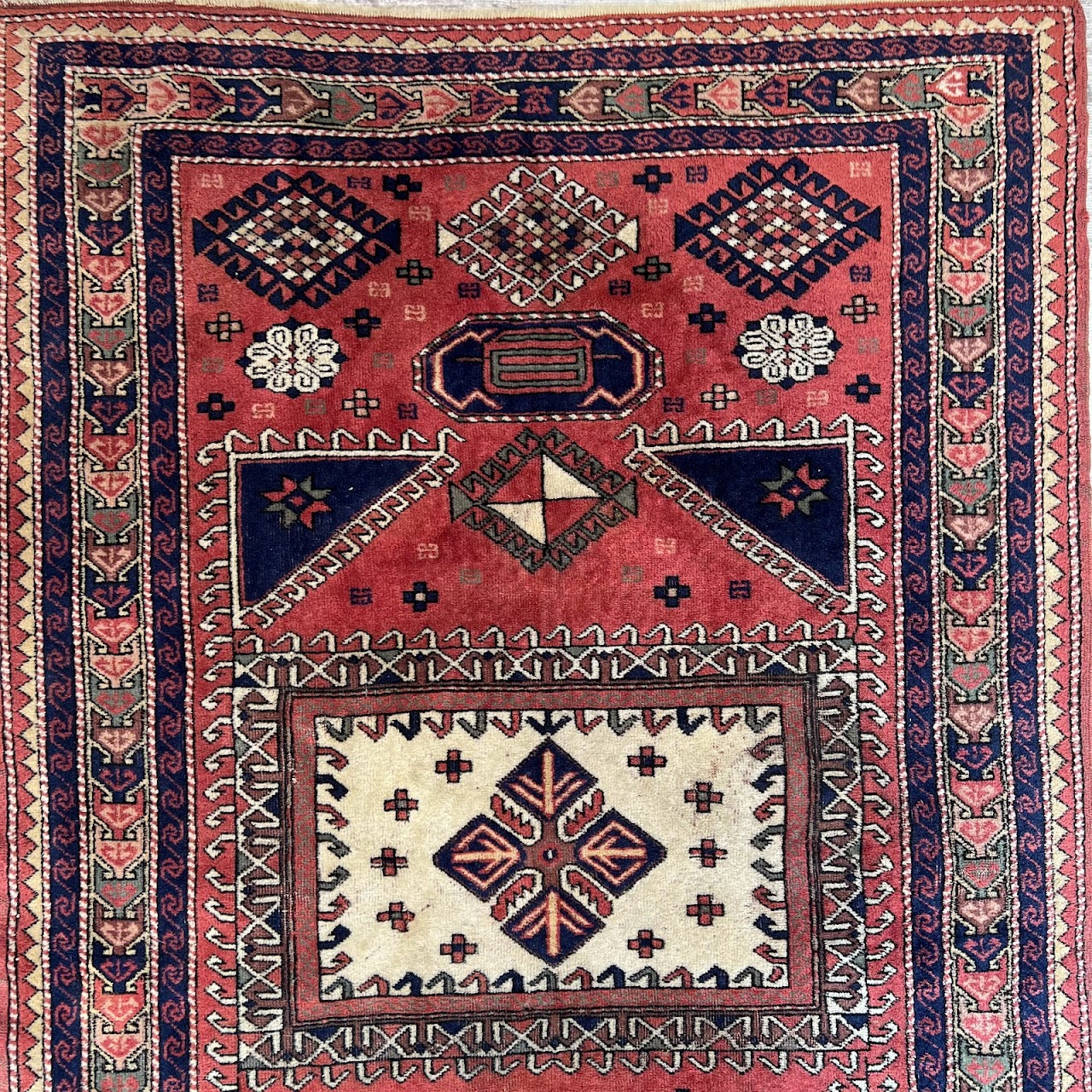 Fachralo Kazak Wool Area Rug