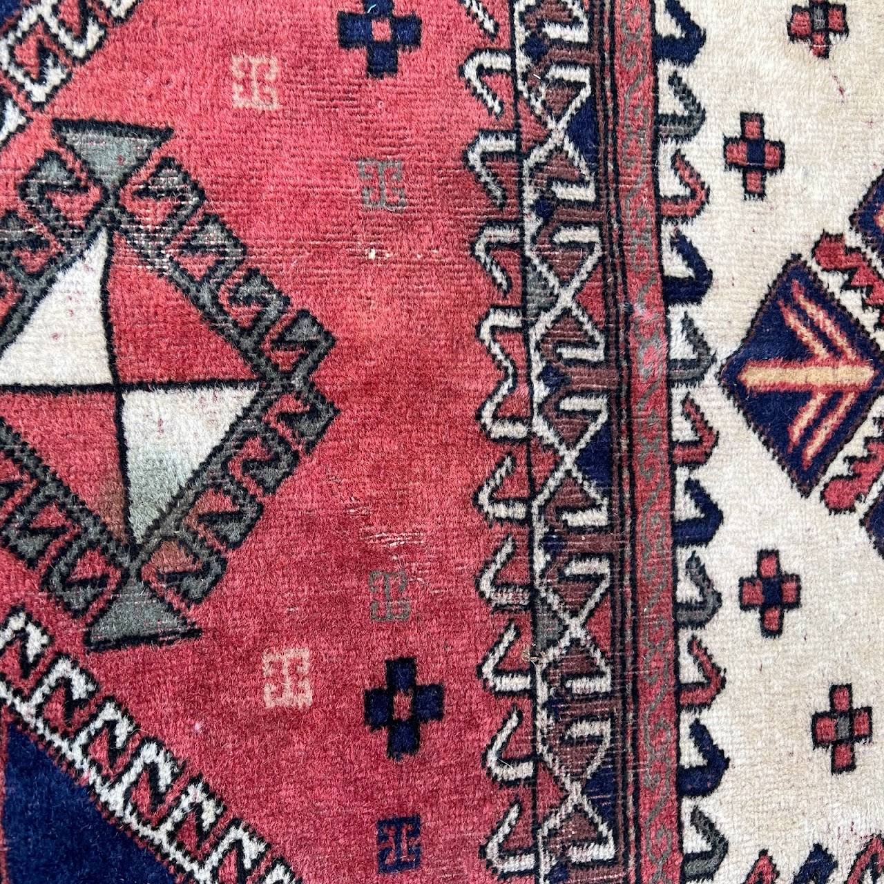 Fachralo Kazak Wool Area Rug