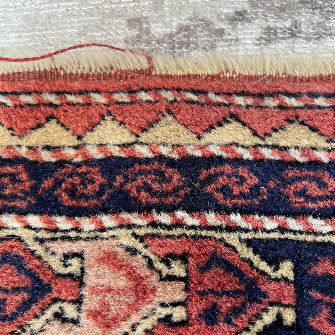 Fachralo Kazak Wool Area Rug