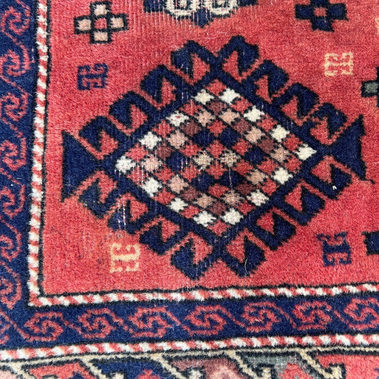 Fachralo Kazak Wool Area Rug