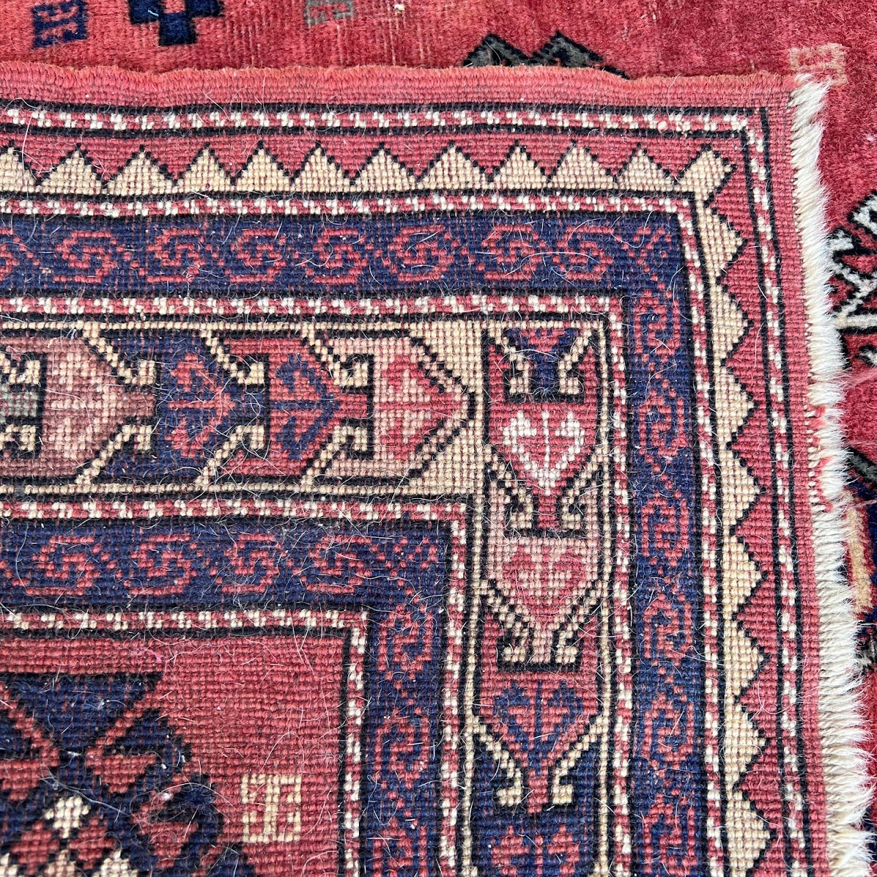 Fachralo Kazak Wool Area Rug