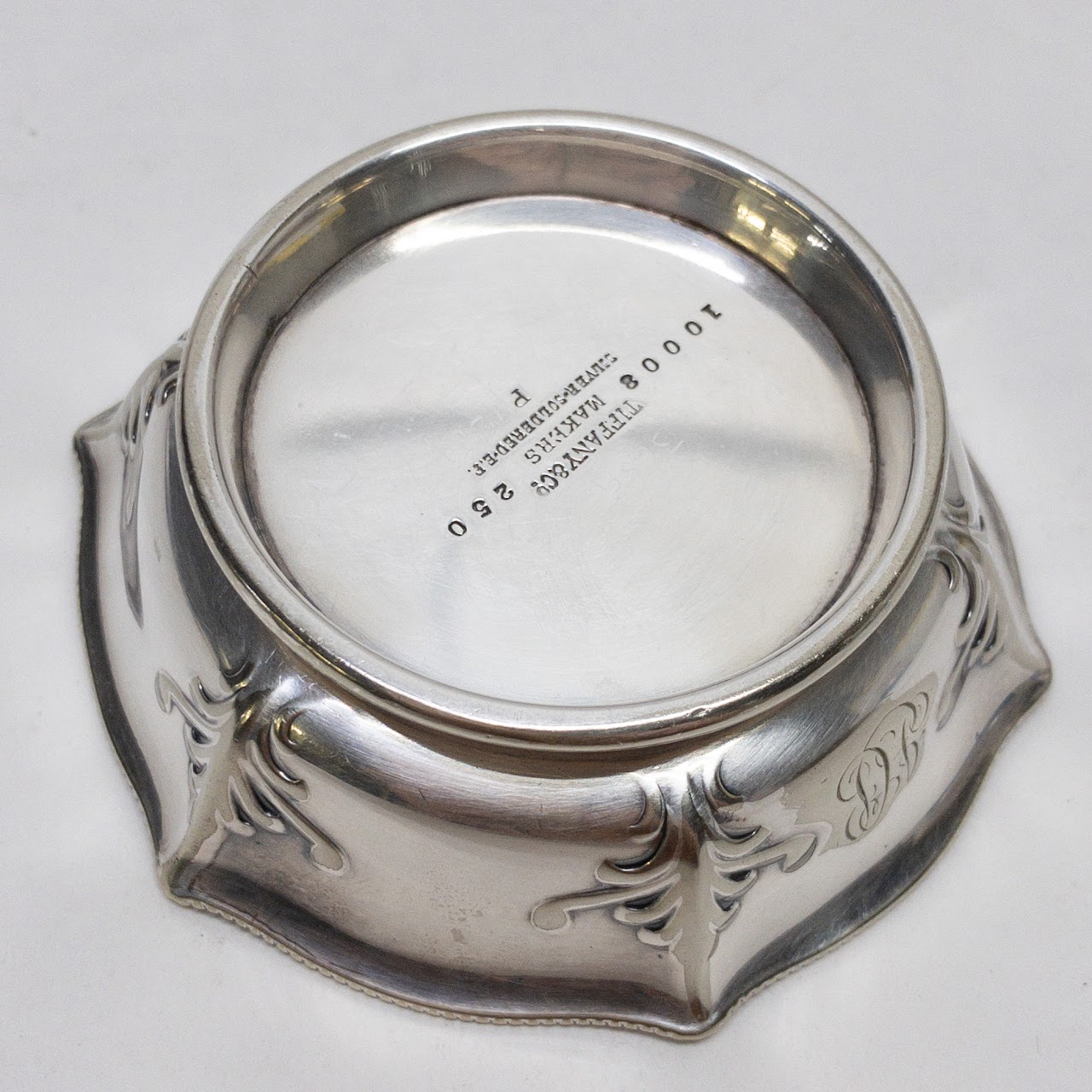 Tiffany & Co. Makers Silver-Soldered Dish