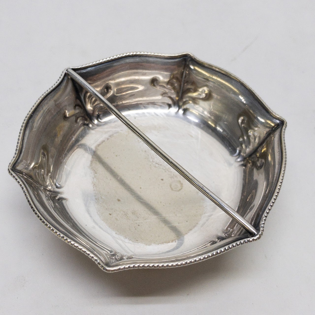 Tiffany & Co. Makers Silver-Soldered Dish