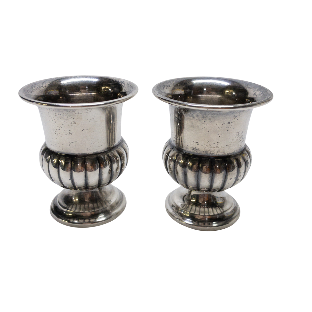 Sterling Silver Toothpick Holder Pair