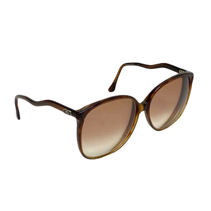 YSL oversized D-frame acetate sunglasses