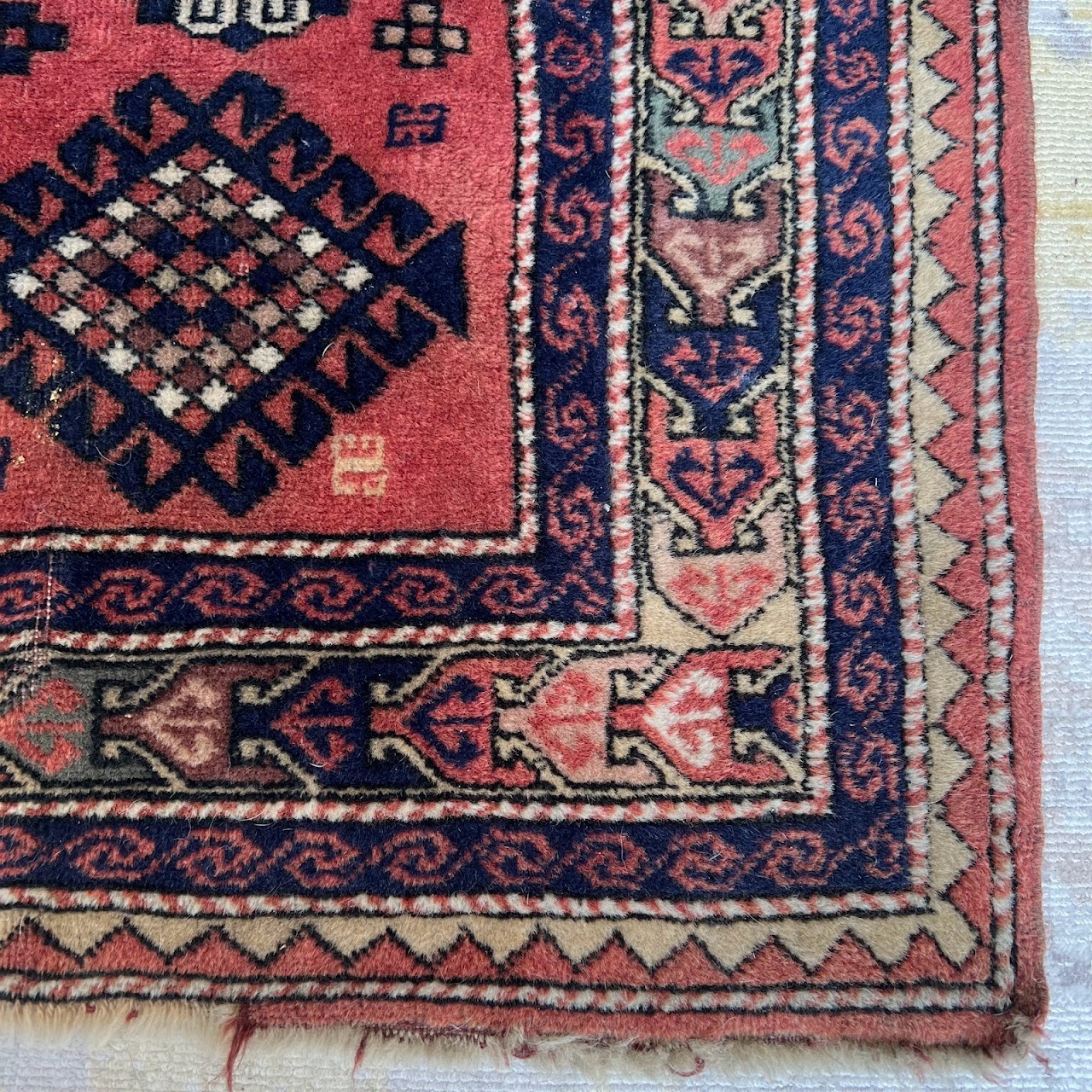 Fachralo Kazak Wool Area Rug