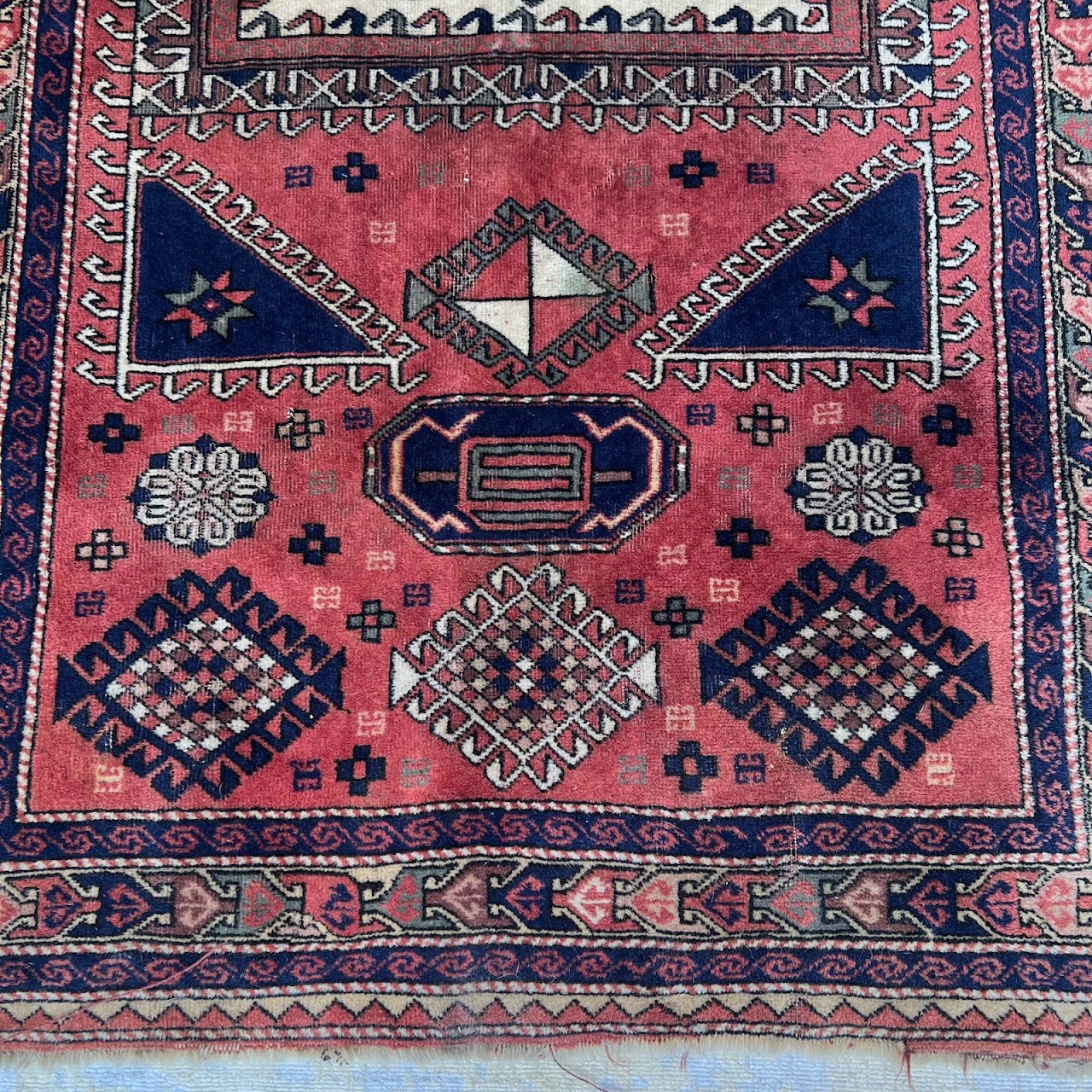 Fachralo Kazak Wool Area Rug