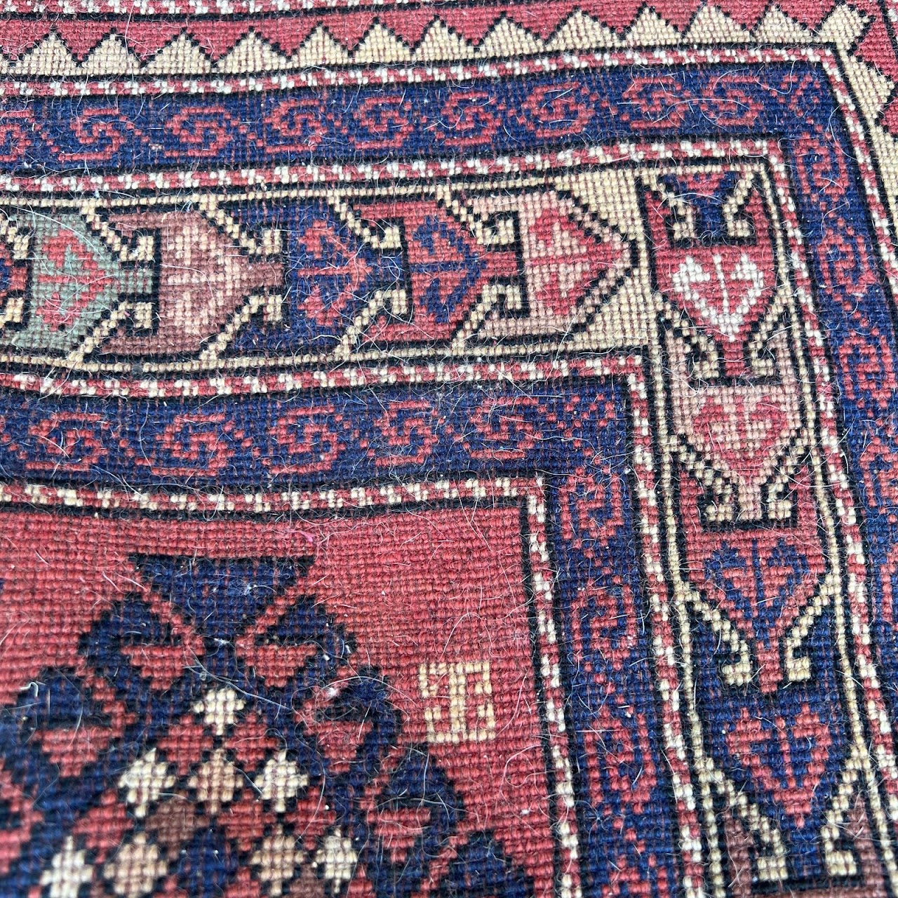 Fachralo Kazak Wool Area Rug