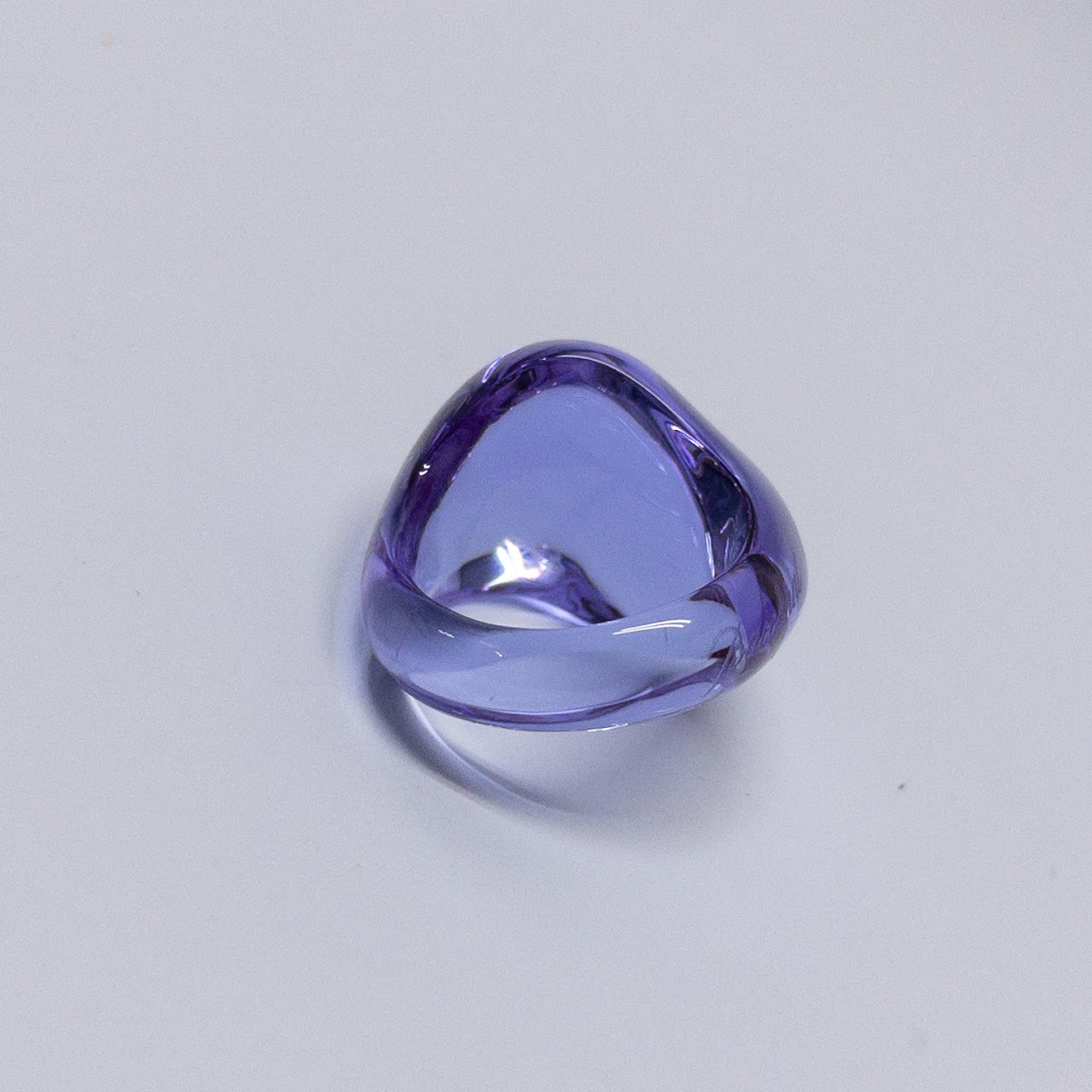 Baccarat Purple Crystal Ring