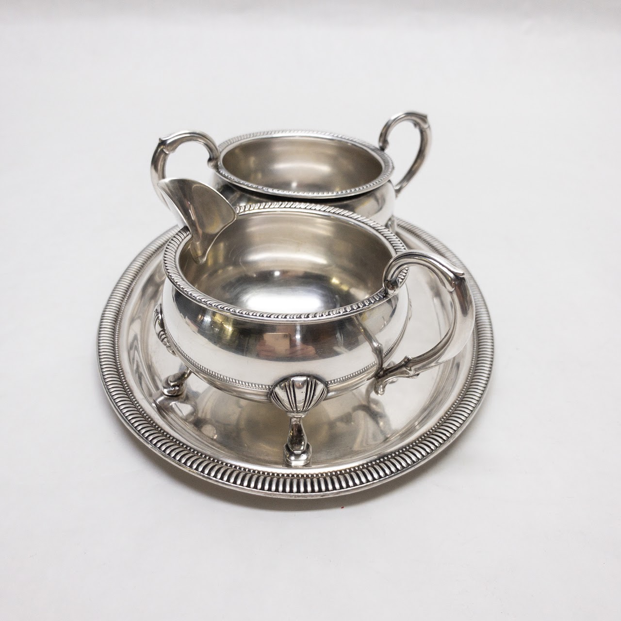 Sterling Silver Sugar & Creamer Set