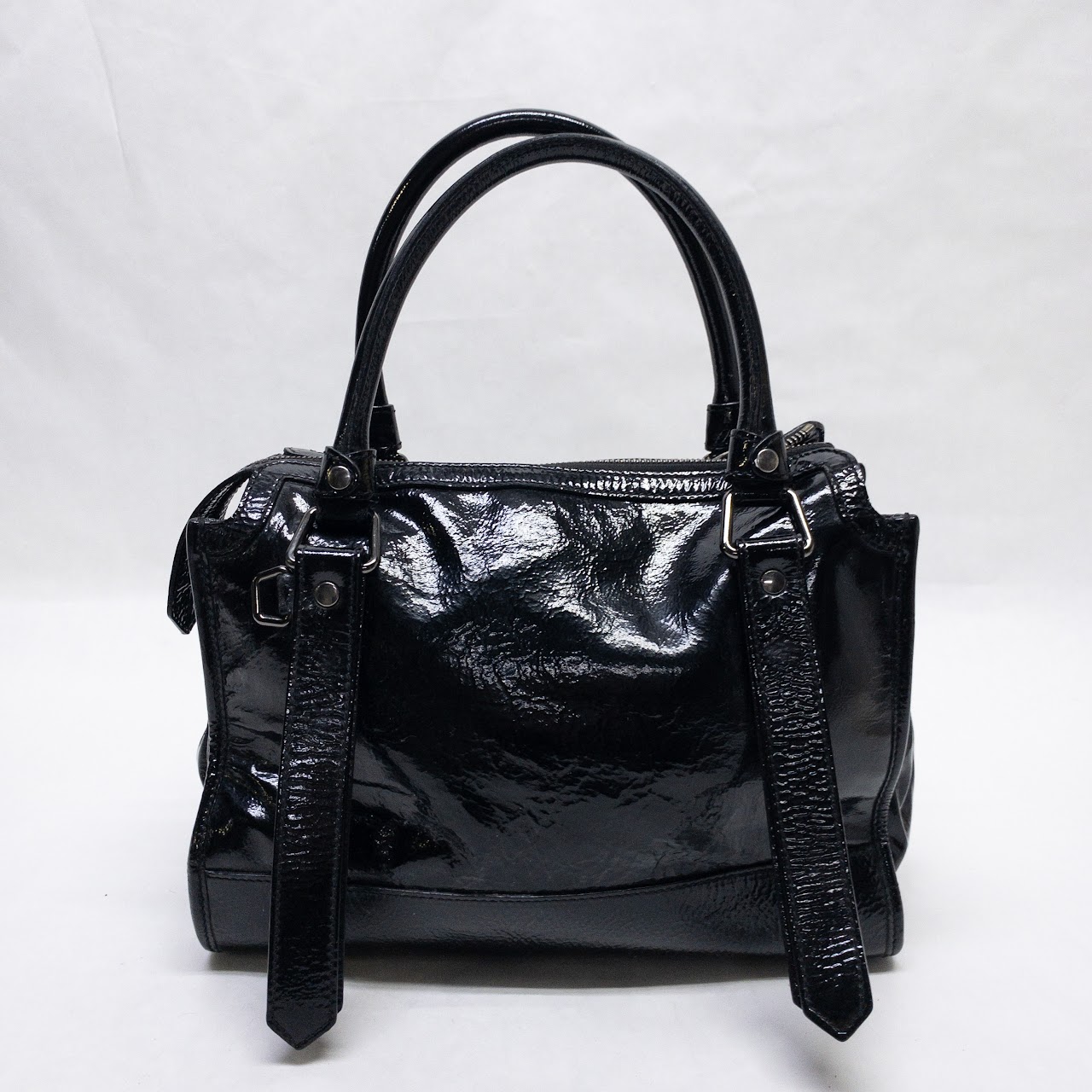 Burberry Patent Leather Satchel