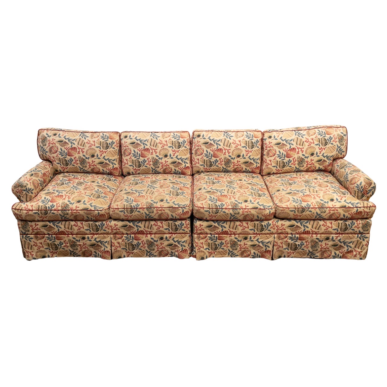 Traditional Style Two-Piece Sectional Sofa